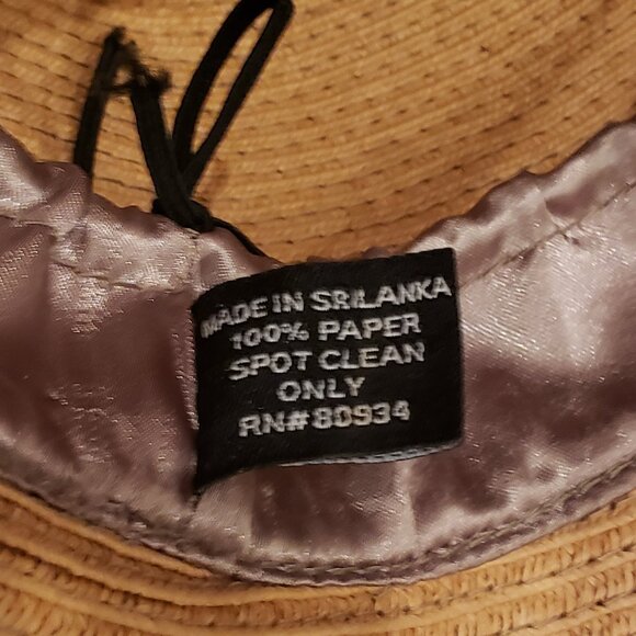 August Hat Company 100% Paper Sun Hat - Picture 8 of 10